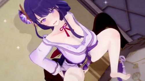 雷◯将軍とねっとりセックス♥様々な体位でまんこもアナルもじっくりねっとり責め立てる！