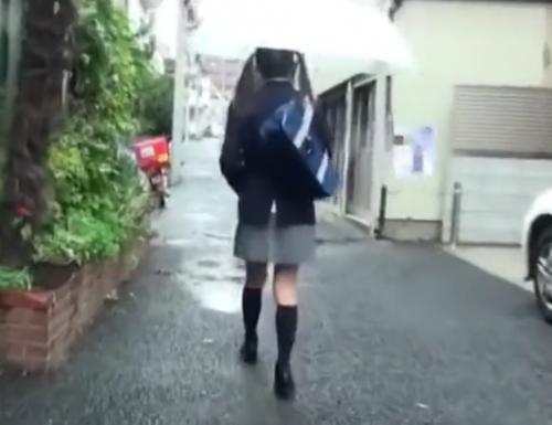 『いやだ…怖い！助けて…！』【JKストーカーレイプ】ブレザー制服の激可愛いツインテロリの自宅に強制侵入！恐怖で震える少女を脱がして強姦！