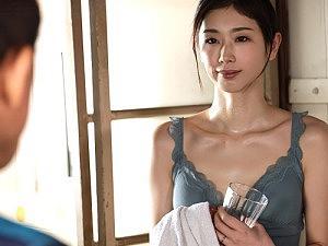 【兄の嫁】「あなたは何もしなくていいから…」妖艶な奥さん！スレンダーなカラダの人妻が義弟とセックス！