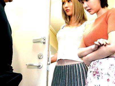 ＜両隣の人妻たち＞「バカ！うるさいの！」クレームに来た美人奥さん達！むかついたからがちセックスしてやった(無料エロ動画)