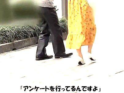 ＜一流のおば様ナンパ＞「え？アンケートですか？！」ハイハイ、だまされてついてきた奥さん！遠慮なく中出しししま～す！