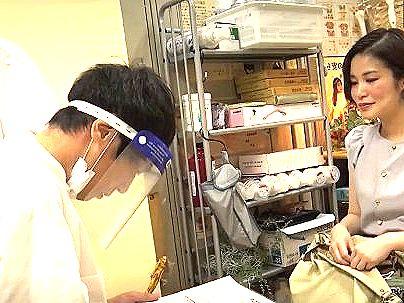 ＜鍼灸院＞「でははじめますね！」ショートカットの清楚奥さん！鍼灸院でネトラレｓｅｘ種付け膣内発射中出し！