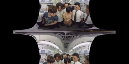 頭を無理やり押さえつけられる中でペニスを口に含まれる。