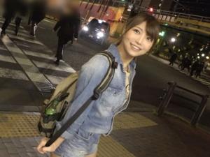 【素人ナンパ】夜の街でGETしたのはビールの売り子してる美少女♡まだあどけない表情が背徳感を刺激するハメ撮りセックス