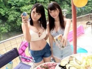 【素人ナンパ】圧倒的美少女＆デカパイ娘まとめて捕獲！！ピチピチボディ堪能する乱交で快楽に没頭する！！