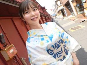 【素人ナンパ】清楚にしか見えない浴衣女子に隠されたスケベな本性！！意外な剛毛オマ●コが初対面のペニスで…