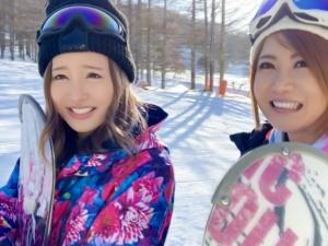 【素人ナンパ】ゲレンデで女子大生GET！！非日常のテンションで初対面男にカラダを許してしまう若気の至り！！