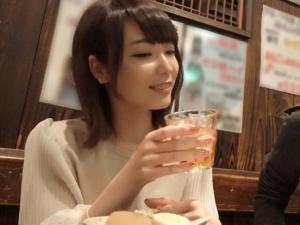 【素人OL】キレカワ系の22歳！！誰もが羨むイイ女♡乳首舐め手コキのご奉仕から小ぶりなおっぱいが可愛らしい体を好き放題！