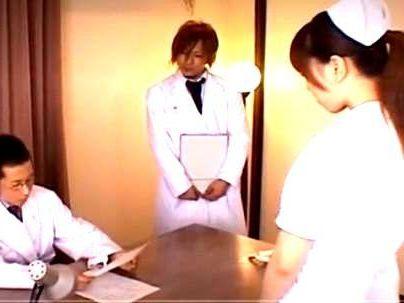 ＜爆乳ナース＞「ダメです…！」クッソエロい看護師ナース！鬼畜な男に強引にヤラレマクリ(無料エロ動画)