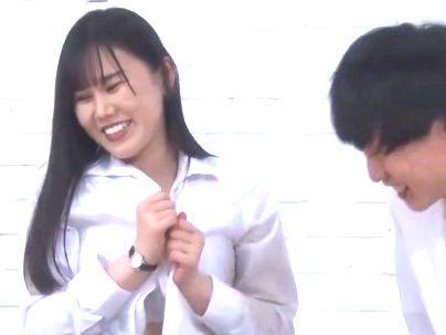 ＜シロウト企画＞「ザーメン20mlを出すのか？！」密室から出れないってよ！さっそく会社の男女でやらしてみようぜ！！