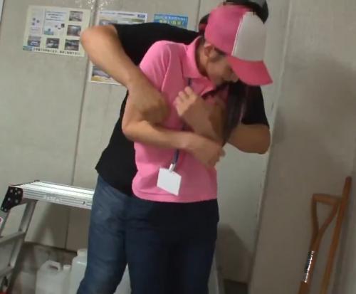 ☆バイト女子＊ガソリンスタンド★【ロリJK】変態客に襲われて快楽落ちするビッチロリ！強姦チンポに何度も痙攣イキ《レイプ》本庄鈴