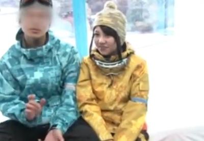 めっちゃ可愛いパイパン美少女にマジックミラー号で鬼畜中出し！