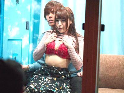 【逆転マジックミラー】外から丸見えミラー号に連れ込みしたエロおっぱい美女JD！ナンパ男が生ハメ中出しする羞恥セックス‼