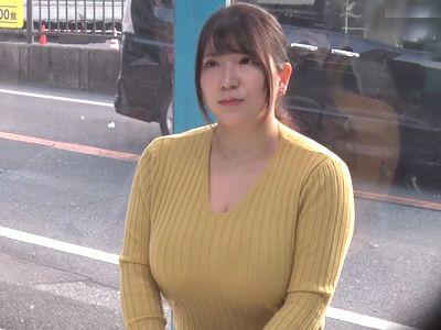 【マジックミラー】爆乳おっぱいな美女OLが黒パンストモニター調査するエロ企画⁉ノーパンパンスト素股からパンスト破きエッチ！