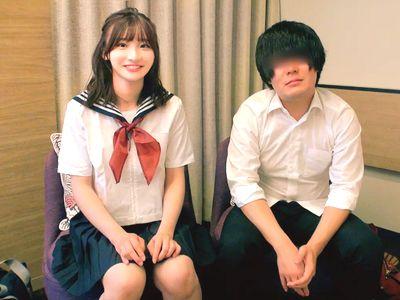 【素人ナンパ】同じ高校に通う学生同士でザーメン採取⁉フェラ抜き＆中出しで男友達高校生から精子を搾り取るエロ制服美少女jk！
