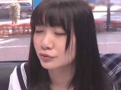 【マジックミラー】リップモニターと騙しナンパした制服美少女jkがベロキス体験⁉ベロチューだけでは終わらずエロセックスに！