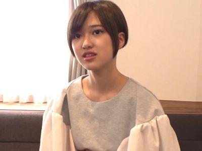 絶頂イキしたことないショートカット美少女JDがイケメン男優の凄テク我慢企画で絶頂イキ⁉罰ゲームで連続中出し【素人ナンパ】