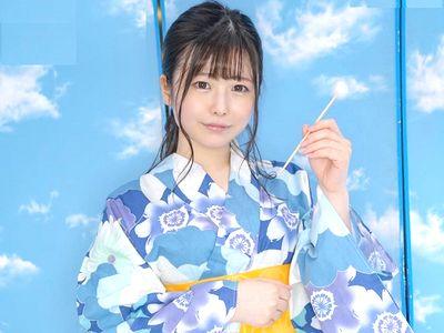 耳かき屋のバイトのシフトが減った貧乏美少女JD救済企画⁉浴衣着衣でエロセックスする清楚で可愛いお姉さんのなし崩しSEX！