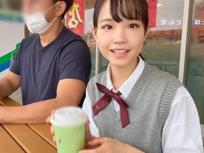 小柄で可愛いjk制服美少女と野外露出セックス⁉見た目に反し駅弁大好きなエロエロ童顔ロリに巨根デカチンで中出しセックス‼