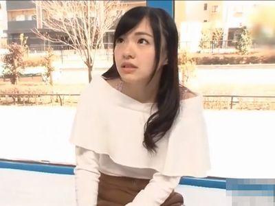 【マジックミラー】精子で可愛い黒髪美少女JD！無垢な10代女子が大人のおもちゃモニターで拘束されエロエロ着衣セックス！