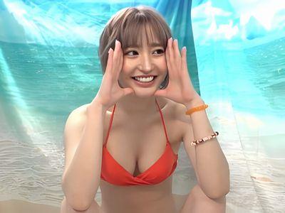 『入れちゃいますね…♡』巨乳ギャルとデカチン男性がマッチング⁉素股騎乗位からえちえち中出しSEXのエロ企画【素人ナンパ】