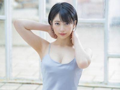 清楚で可愛い黒髪ショートカット美少女が浴衣着衣で目隠し拘束されエロエロおもちゃ責め！絶頂イキアクメするお姉さん【夏目響】