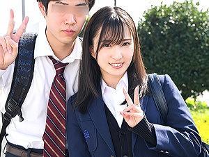 【MM号】カレちん当てられなかったミニスカ制服女子！美巨乳な美少女が他人ちんこでマンコ突かれる！【素人ナンパ】