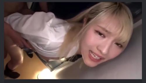超かわいいS級ギャルJKと制服着衣中出しセックス