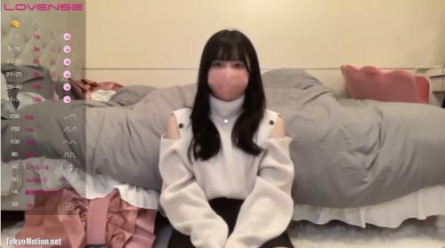 [エロライブチャット]S級に可愛いマスク美少女が初めてのエロ配信