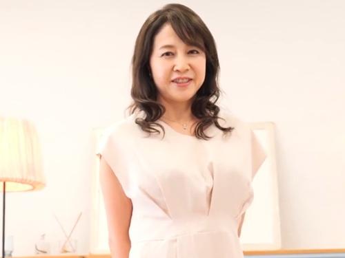 ［志田小夏］奇跡の六十路熟女！綺麗で品のある人妻の志田小夏63歳がAVデビュー作で旦那とは全然違うセックスに喜んでしまう