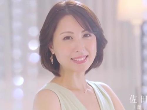 【佐田茉莉子】透明感のある整った美人で女として輝きたい41歳人妻のAVデビュー作品