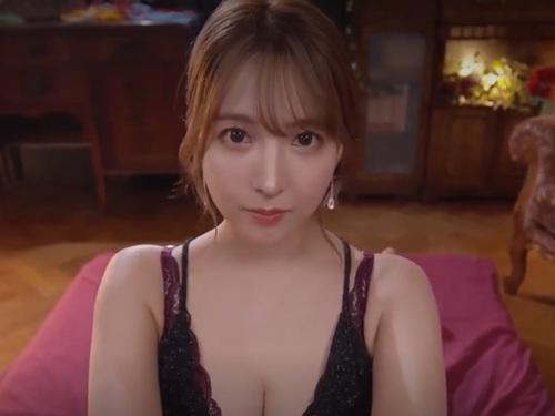 ［三上悠亜］『もっと舌出して』と悠亜ちゃんが甘く囁いてきて主観映像の為まるで悠亜ちゃんとエッチしてかのような動画