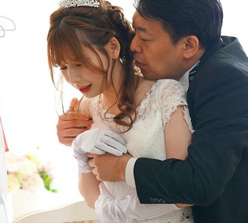 【花嫁レイプ】『綺麗すぎるお前が悪いんだ！』結婚式の日にゲスな義父に犯されてしまった新婦？！【明里つむぎ】