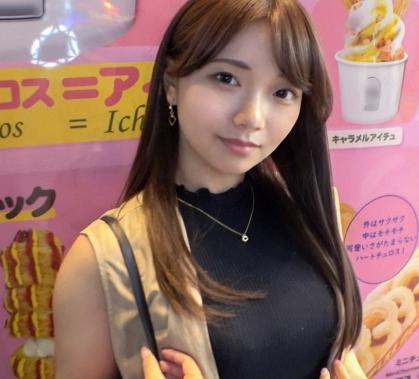 【素人ナンパ】『優しいのより激しいセックスが好き？』真面目そうな23歳の事務員が謝礼に釣られちゃいました！【エロ動画】