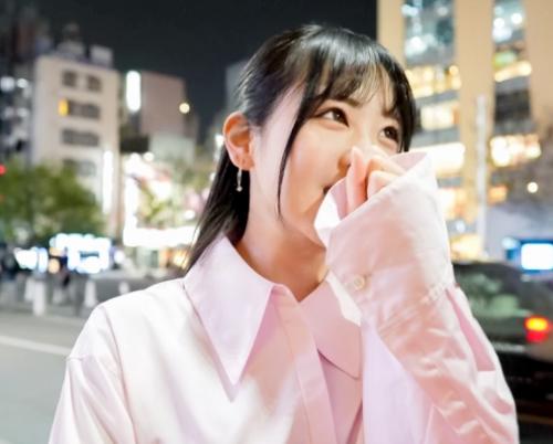 【素人ナンパ】『友達が寝坊して…』21歳の真面目そうな黒髪JDをゲット！まさかのフェラチオ得意なビッチ！？【エロ動画】