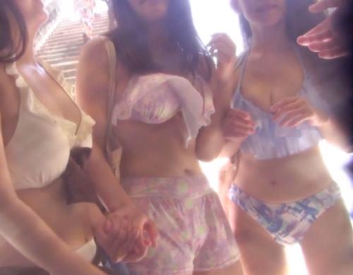 【素人ナンパ】『Hカップのおっぱいの揺れがヤバすぎる？』海でゲットした美女がエロ過ぎでした？！【エロ動画】