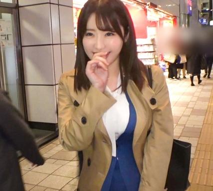 【素人ナンパ】『ダメですよ…』23歳の保険の営業をしている巨乳美女！？押しに弱くてセックスしてしまう！【エロ動画】