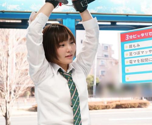 【MM号】『美少女JKが拘束されてエッチなゲームに挑戦？』発情してしまい男優にバックで突かれちゃいました？！