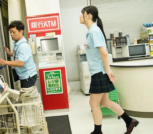 【JKレイプ】『ドアにロックが掛かって密室に？』日頃から生意気なバイト美少女を犯してしまうブチ切れ店長！！【宮下玲奈】