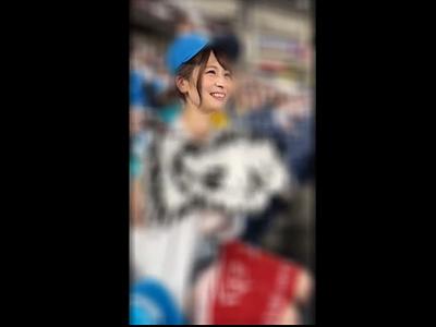 《フェラ×騎乗位》野球好きの超可愛い一般人娘と自撮りセックス生チンで激しく中出しして満足するまで抜けないｗｗｗ