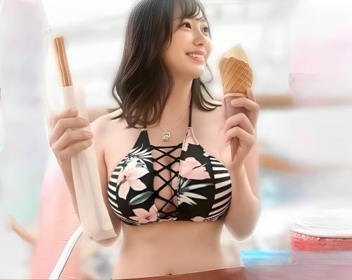 【素人ナンパ】超可愛い！爆乳Gカップ美女をお持ち帰り『やば…太い♡』デカチンに弱いギャルがチンポ擦られ発情フェラパイズリ
