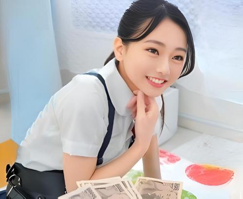 『中出し…したの？』清楚な女子校生がエッチなゲームにチャレンジ→羞恥電マで痙攣イキする膣にトドメのデカチン挿入ｗ【素人】