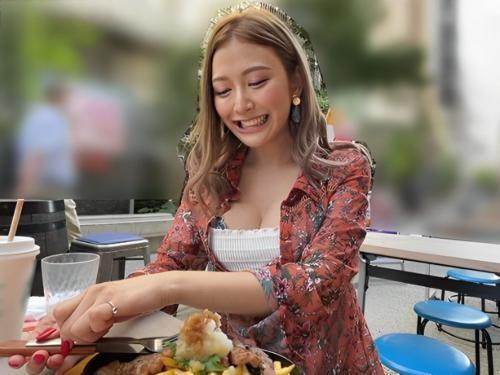 美人すぎ！アプリで見つけた”中出しOK”の爆乳ギャルをホテル連れ込み『だめ…またイクうう♡』早漏な生膣で生ハメセックス！