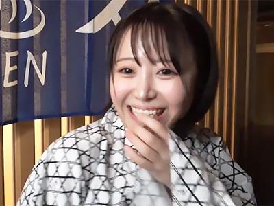 〖モニタリング×女子大生〗初々しい女子大生さんが温泉デビュー！心と体が解放される初体験のセックスｗｗｗ