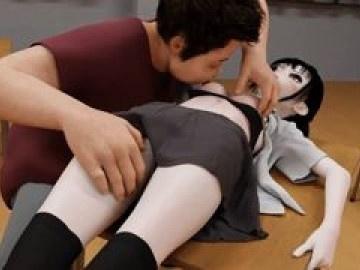 【新作】制服JKが凌辱される3Dエロアニメ！RRR-SHIORI【美少女 3DCG 3Dアニメ イラマチオ イマラチオ】