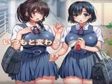 可愛い爆乳女子校生2人が陵辱輪姦されるアダルトアニメ