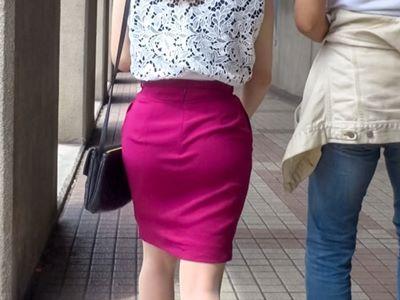 ＜人妻ナンパ＞色気ダダ漏れのケツ♥欲求不満が溜まっていたFカップ爆乳セレブ妻！男優の巨根を受け入れ中出し不倫FUCK！