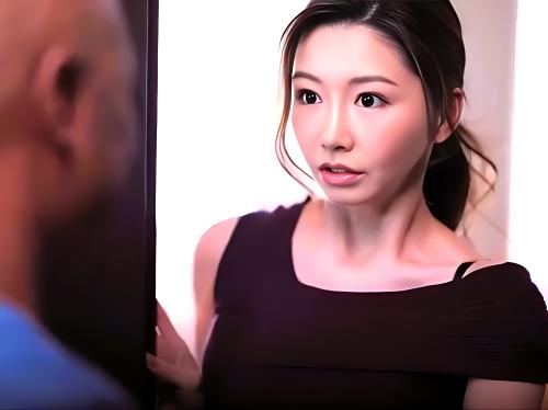 ＜人妻NTR＞美人熟女はパソトレの後の黒人インストラクターのデカチンでの膣奥中出しセックスがやめられなくなる