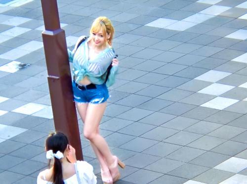 ＜素人ナンパ＞SS級美少女金髪ギャルで神スタイルのJDを街中でナンパして生ハメ中出ししまくる