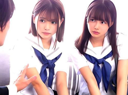 ＜JK中出し＞S級美少女JKしかも二人を連れて担任の先生がホテルで中出しセックスを楽しむ♡世間にばれたら一巻の終わり